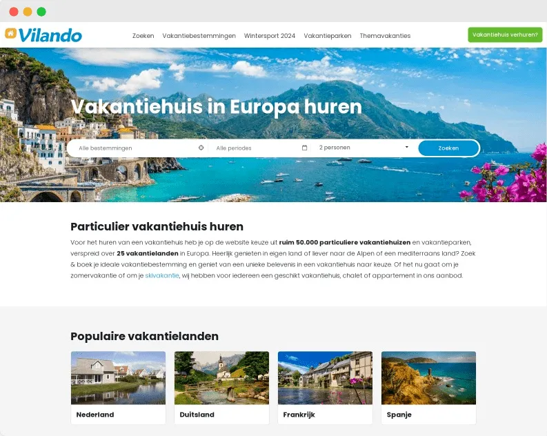 Eigen vakantiepark maken